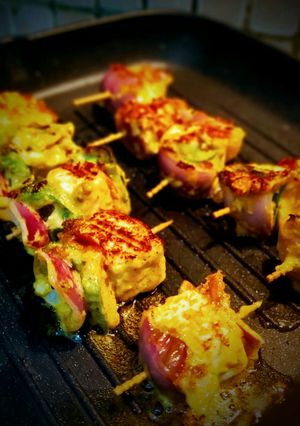 A picture of Paneer tikka.