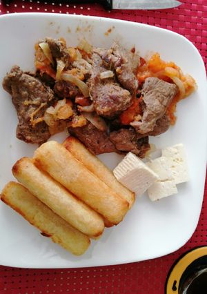 Una foto de Carne en bistec