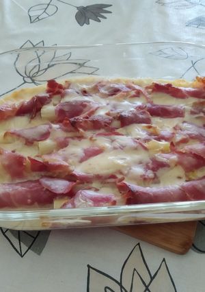 Göngyölt spárga csőben sütve recept fotója