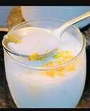 Almond Gum (gond katira) Milkshake