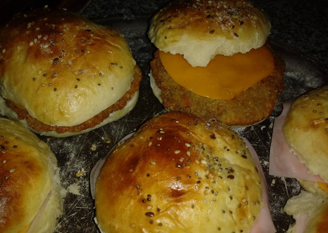 Pan para hamburguesa y patinesa todo fácil y económico