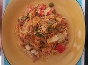 Una foto de salsa de habichuela