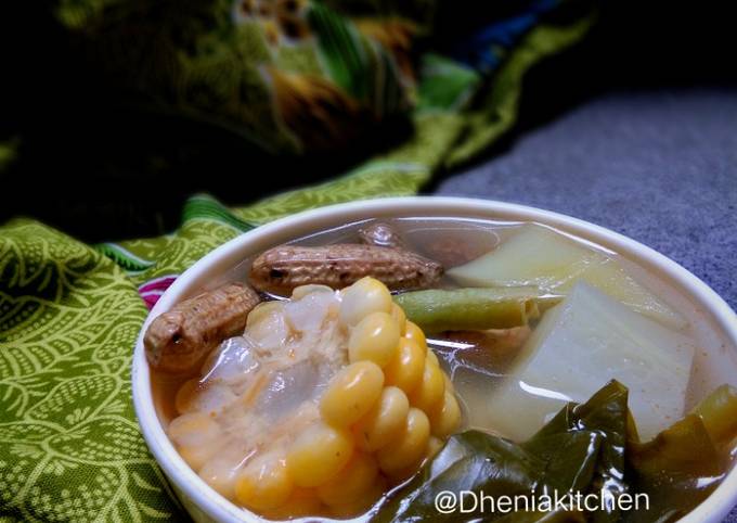 Langkah Mudah untuk Membuat Sayur asam bumbu ulek, Sempurna