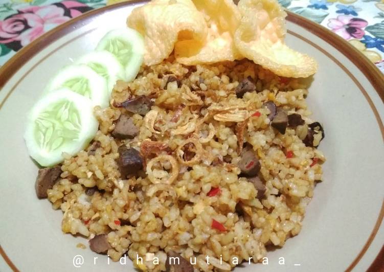 Resep Mudah Nasi Goreng Ati Ayam Sederhana Nikmat Lezat