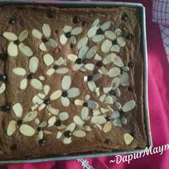 รูปของ Brownies putih telur
