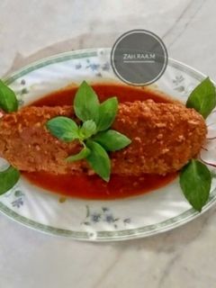 عکسی از دستور رولت گوشت بدون فر