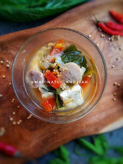 Foto resep Sup Tahu Pedas