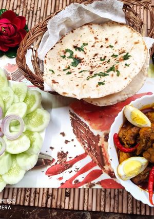 তন্দুরি রুটি রেসিপি (Tandoori Roti Recipe In Bengali) রেসিপির প্রধান ছবি