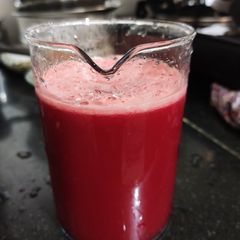 A picture of Beetroot Carrot Pomegranate Juice.