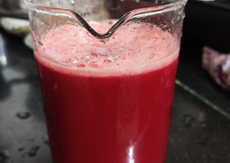 Step-by-Step Guide to Prepare Homemade Beetroot Carrot Pomegranate Juice