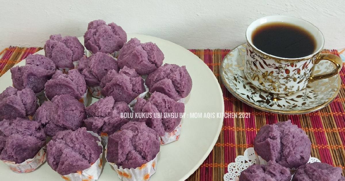 Resep Bolu Kukus Ubi Ungu Oleh Asri Yuliawati Kusumah - Cookpad