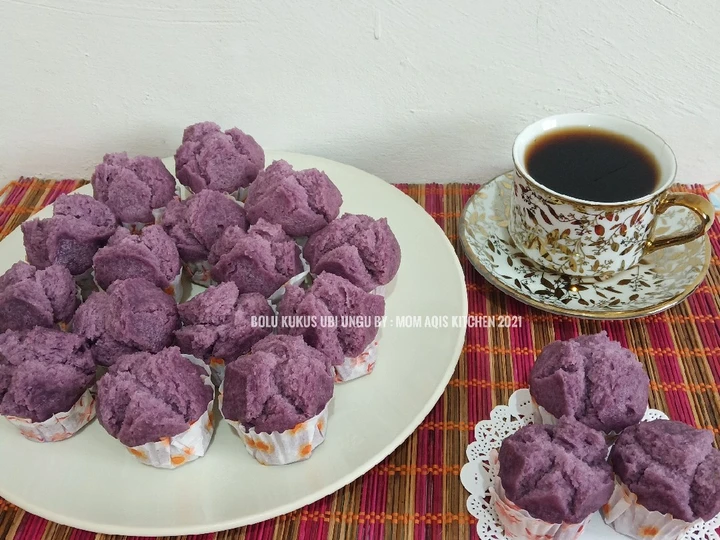 Langkah Mudah untuk Menyiapkan Resep Bolu Kukus Ubi Ungu yang Uenak Anti Ribet, Uenak Banget