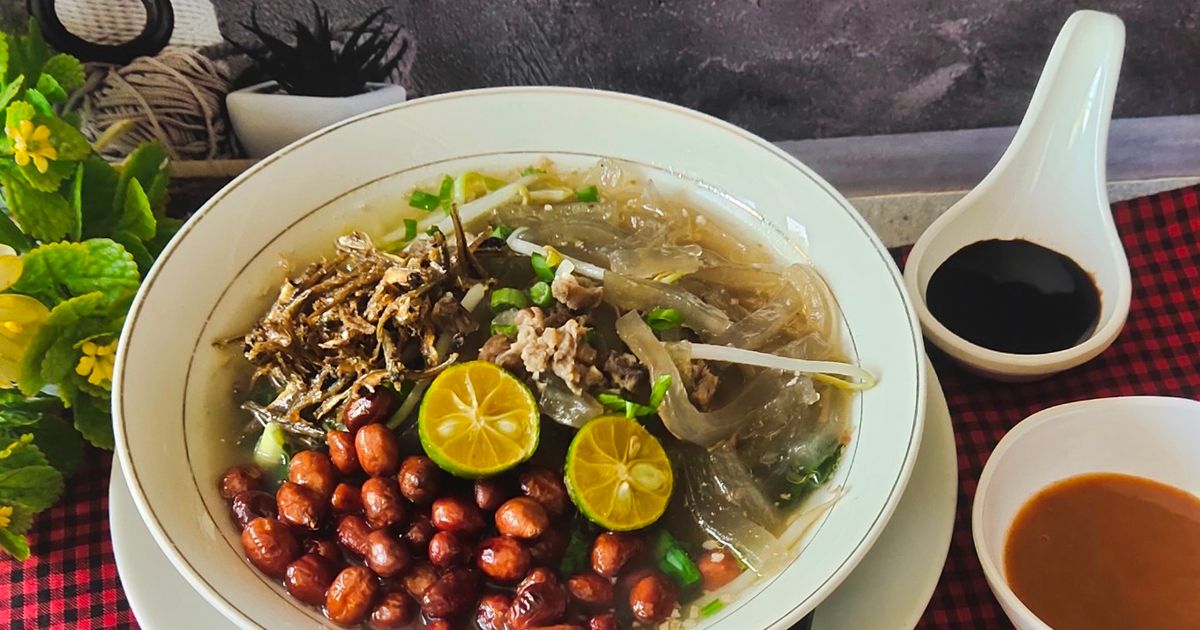 Mie Sagu Kuah Khas Pontianak