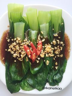Foto resep Pakcoy cah bawang putih