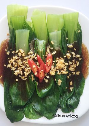 Foto resep Pakcoy cah bawang putih