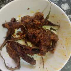 A picture of Karela receipe.