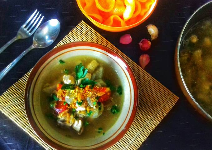 Soto ayam bandung (bening)