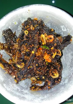 Foto resep Ikan asin cabe garam