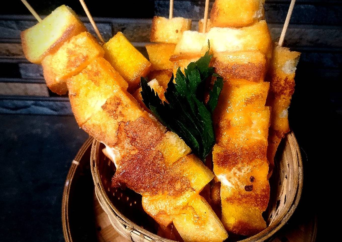 Sate roti jangan ditawar