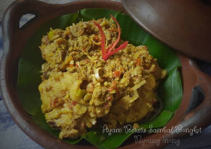 Resep Ayam Betutu Sambal Bongkot yang Lezat Sekali
