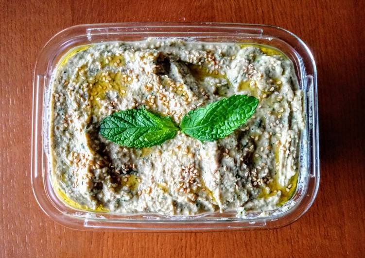 Hummus de hierbabuena en MyCook