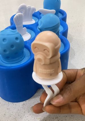 A picture of Banana yogurt ice cream.