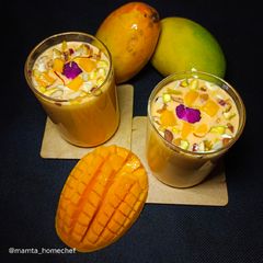 A picture of Maharashtrian Mango Piyush.