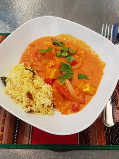 Una foto de Curry de tofu