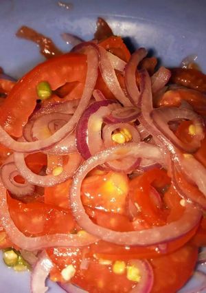 A picture of Vegetable salad.