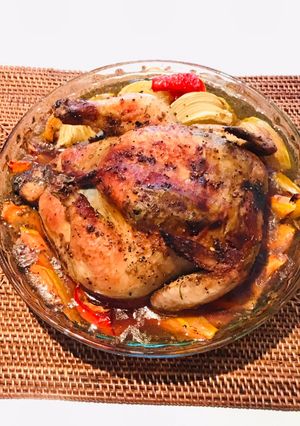 รูปของ ไก่อบโรสแมรี่