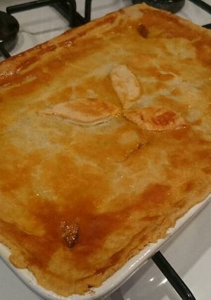 A picture of Minced Beef Pie.
