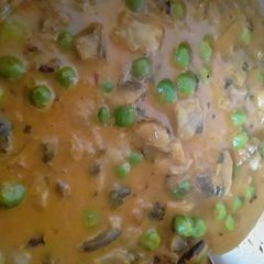 A picture of Mushroom matar.
