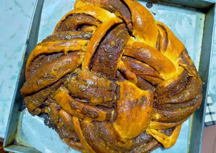 Chocolate Braided Swirl Bread