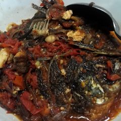 A picture of Fish  stew.