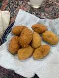Croquetas de langostinos cocidos