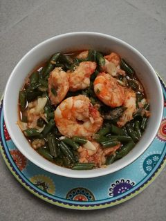 Foto resep Udang tumis baby buncis