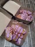 Pisang goreng glaze taro