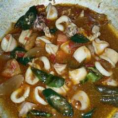 รูปของ Cumi pedas saos tiram