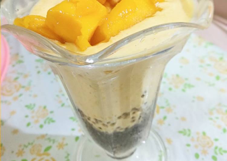 Resep Mango Smoothies with Chiaseed 😍 yang Lezat Sekali