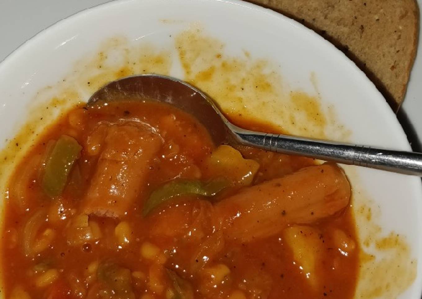 Easiest Way to Prepare Quick Bean veg and sausage stew/casserole