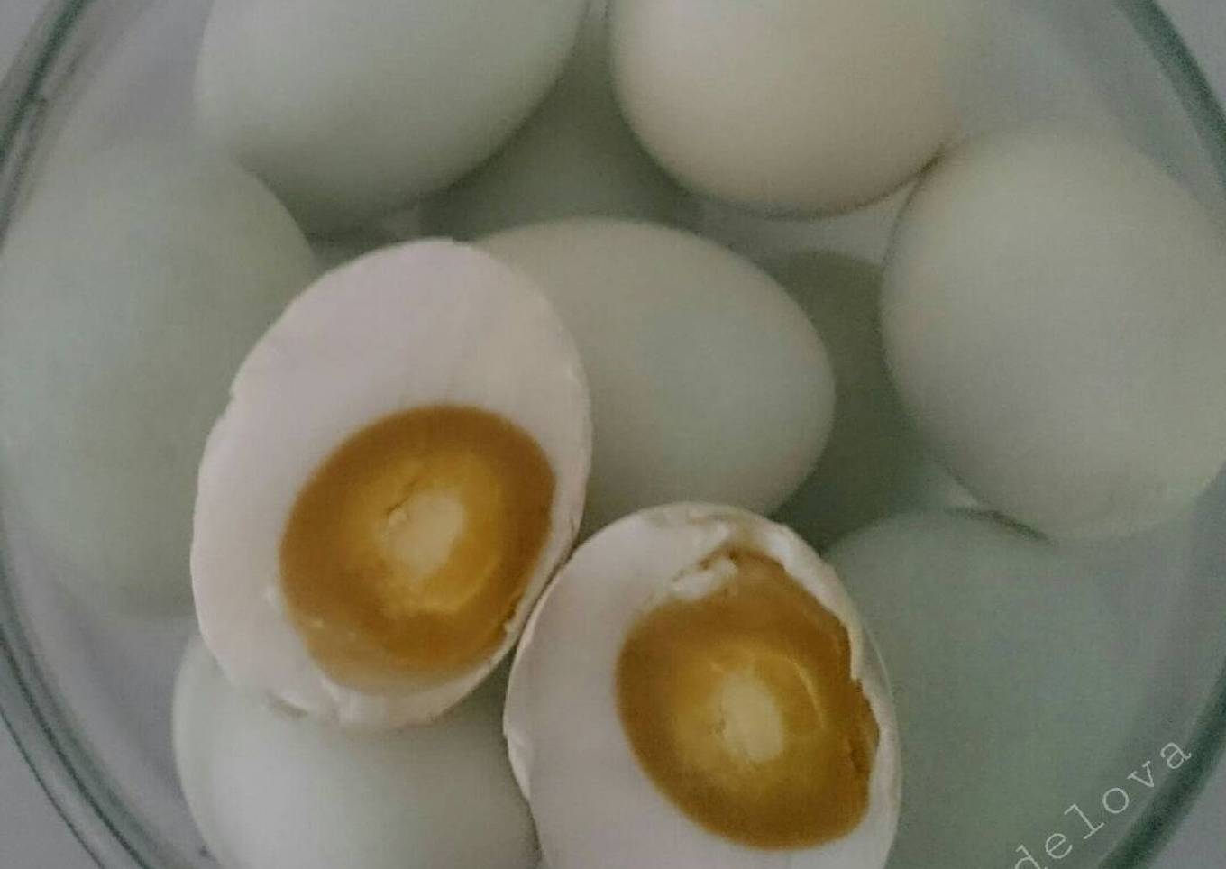 Telur asin nano nano homemade