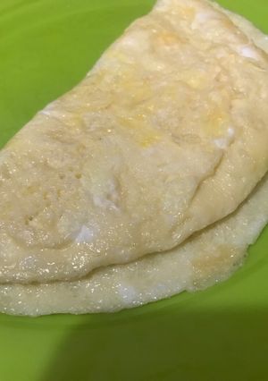 A picture of Fried omelette.