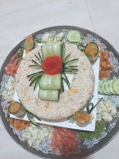 صورة لوصفة سلطة لضيوف