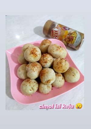 Foto resep Cimol isi keju anti meledak (takaran sendok)