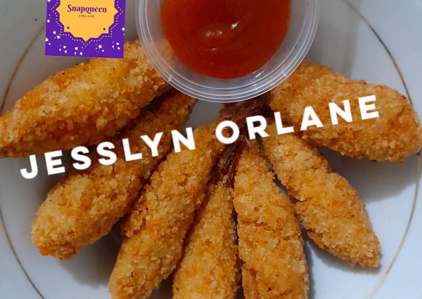 Udang goreng tepung Jesslyn Orlane