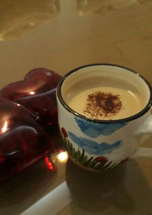 عکسی از دستور کاپوچینو بدون نیاز به دستگاه