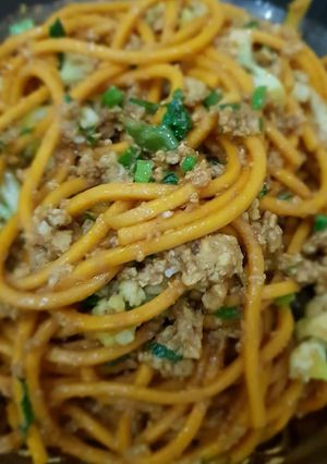 Foto resep Mie Gomak/Spagheti Batak