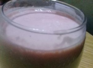 صورة لوصفة عصـير آلمـوز وآلمـآنجآ