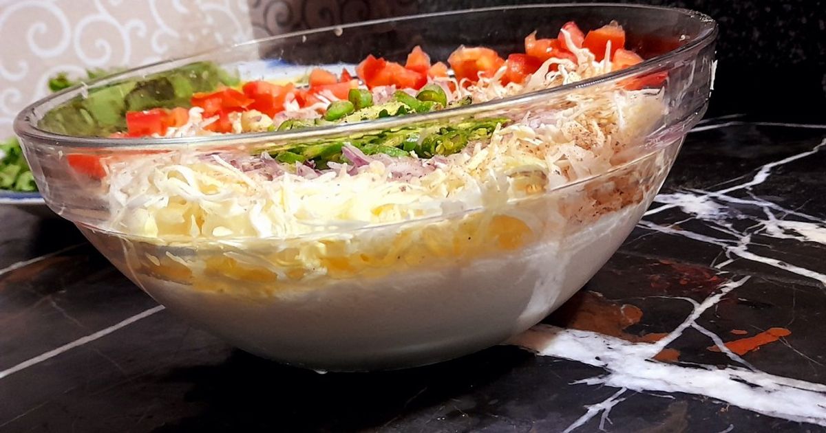 Salad Raita Recipe by Zainab Khan - Cookpad