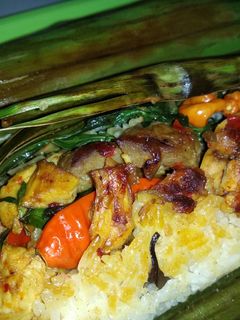 Foto resep Nasi Bakar Ayam Suir Pedas
